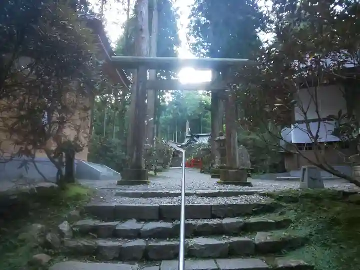 御岩神社の鳥居