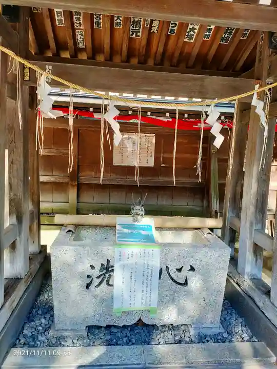 金刀比羅大鷲神社の手水舎