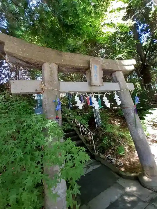 滑川神社 - 仕事と子どもの守り神(福島県)
