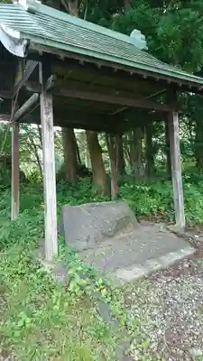 皇太明神神社の手水舎