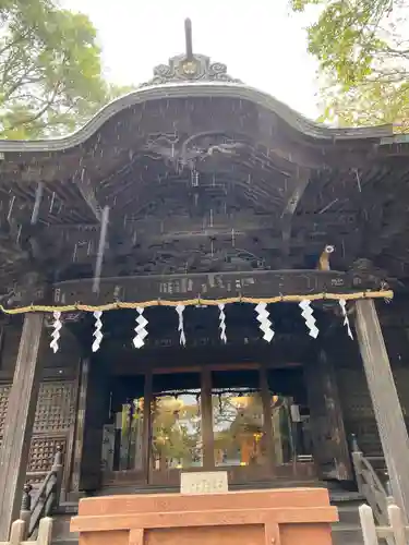 谷保天満宮の本殿・本堂