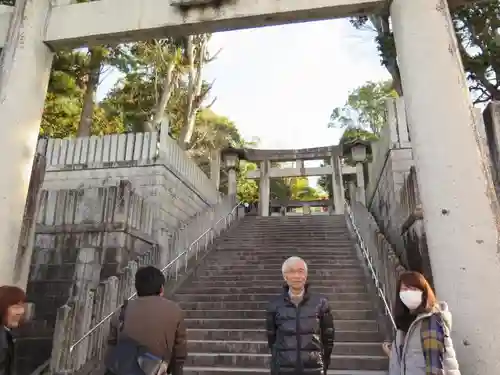 宮地嶽神社の鳥居