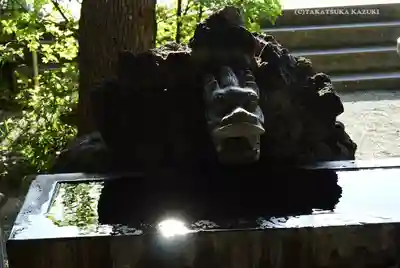 多摩川浅間神社の手水舎