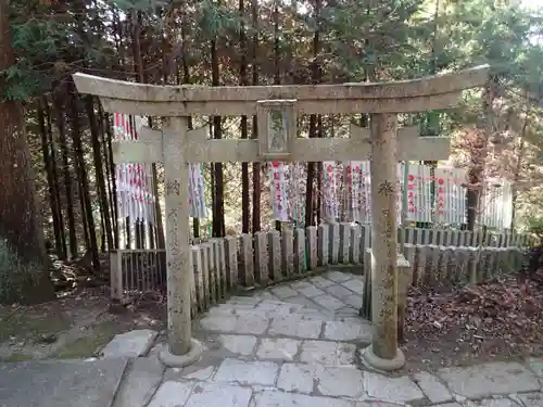 脳天大神龍王院の鳥居