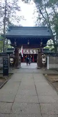 赤坂氷川神社の山門・神門