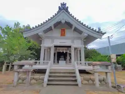 八劔社(竹腰)の本殿・本堂