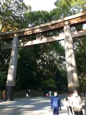 明治神宮の鳥居