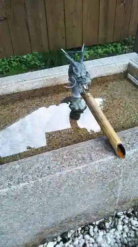 鷲宮神社の手水舎