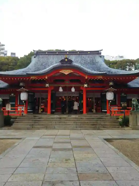 生田神社の本殿・本堂