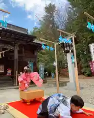 滑川神社 - 仕事と子どもの守り神(福島県)