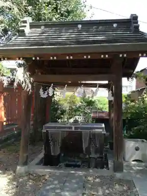 幸宮神社の手水舎