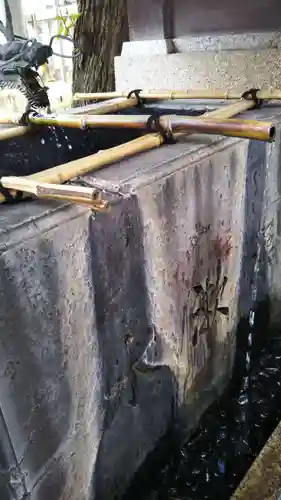 行田八幡神社の手水舎
