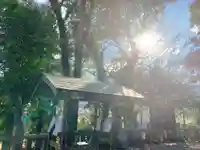 川田八幡神社の手水舎