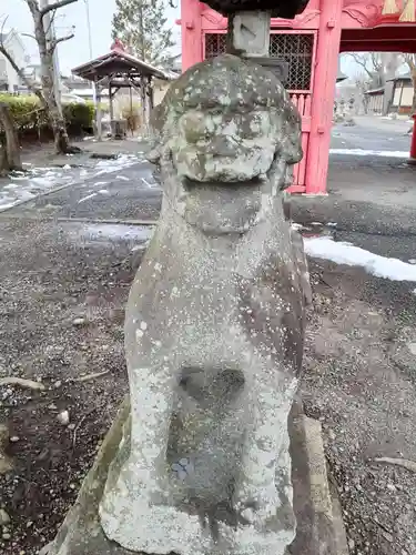 吉岡八幡神社の狛犬