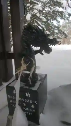 月寒神社の手水舎