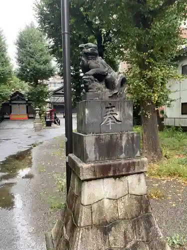 市守大鳥神社の狛犬