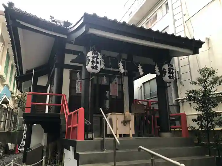 飯倉熊野神社の本殿・本堂