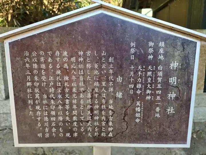 神明神社(静岡県)