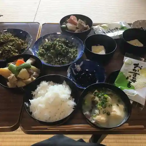 明願寺の食事