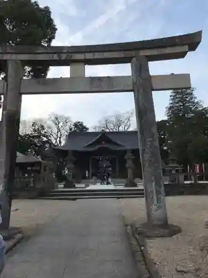 松江神社の鳥居