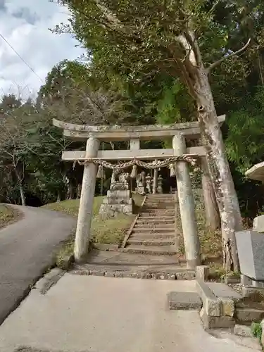 赤猪岩神社の鳥居