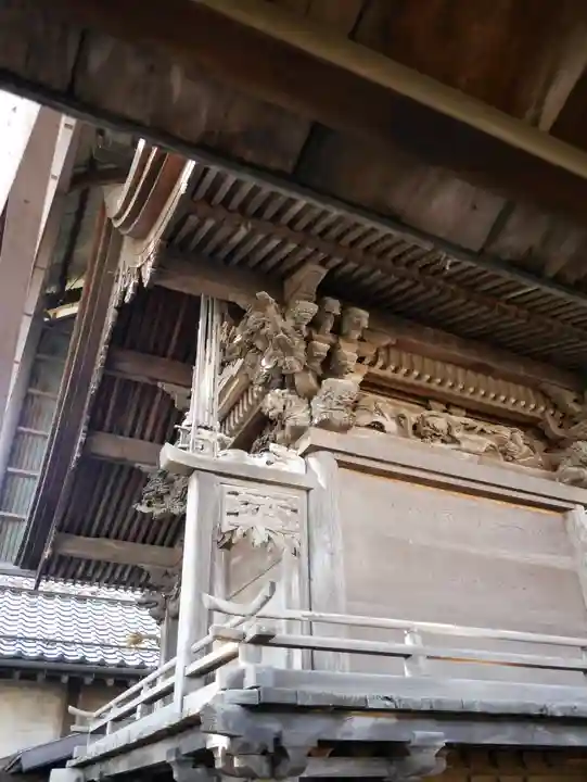 北熊井諏訪社の本殿・本堂