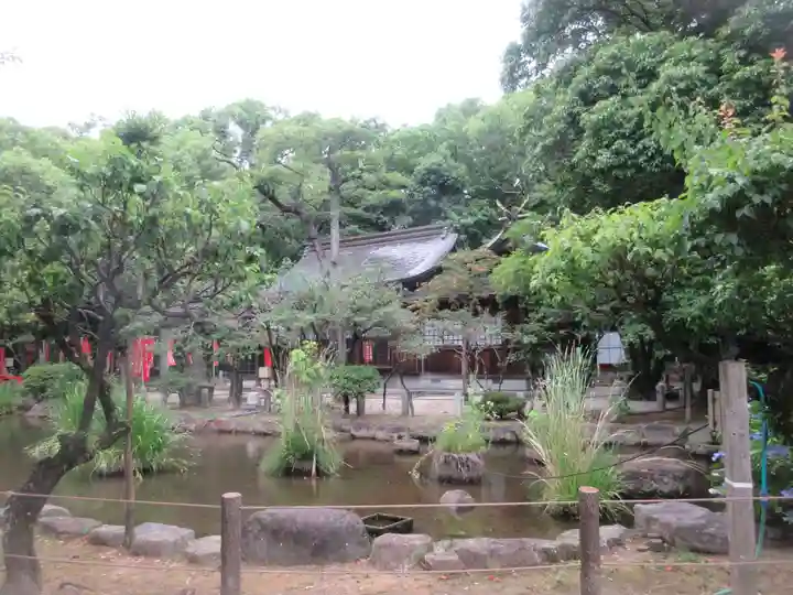 住吉神社の庭園