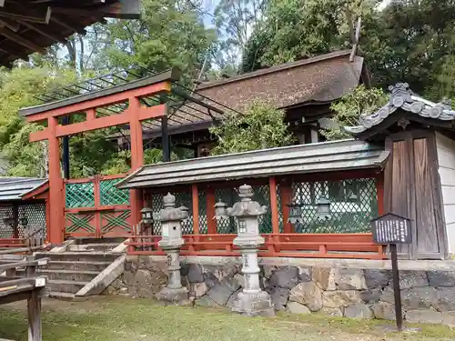 氷室神社の本殿