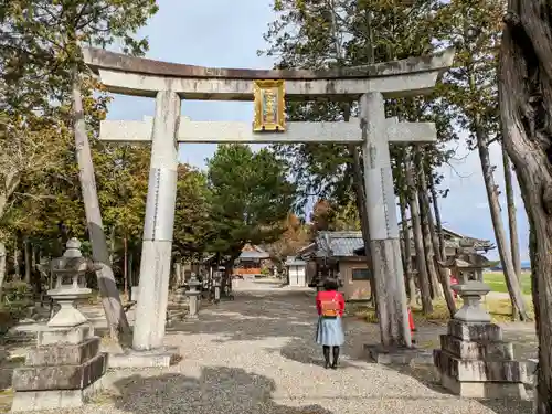 二ノ宮神社の鳥居