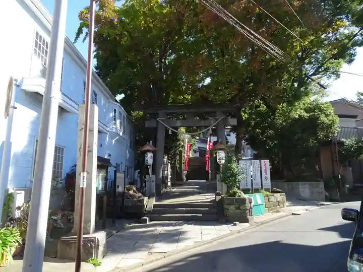 中村八幡宮の鳥居