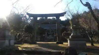箭山神社下宮の鳥居