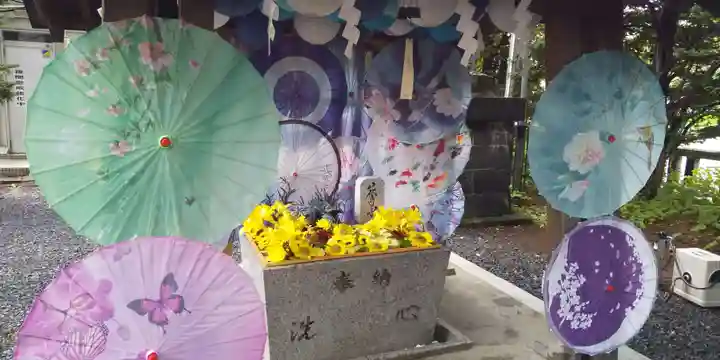 札幌諏訪神社の手水舎