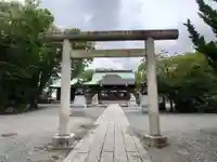 丸子神社 浅間神社の鳥居