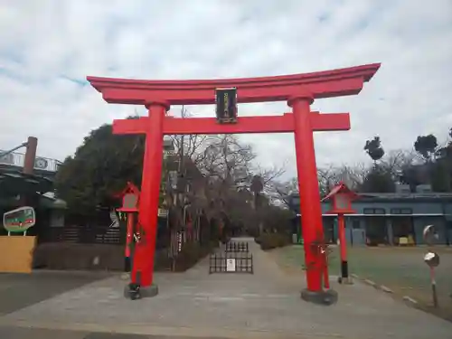 冠稲荷神社の鳥居