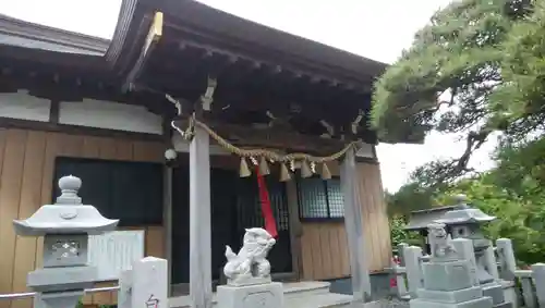 長沼白山神社の本殿・本堂