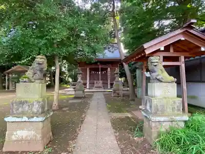 虎狛神社の狛犬