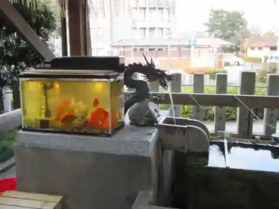 出町妙音堂の手水舎