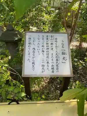 新田神社の歴史