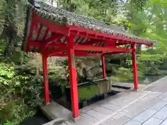 石山寺の手水