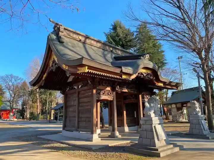 小野神社の山門・神門