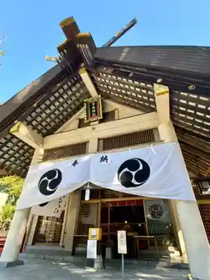 帯廣神社の本殿・本堂