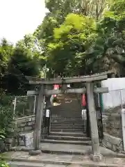 安居神社の鳥居