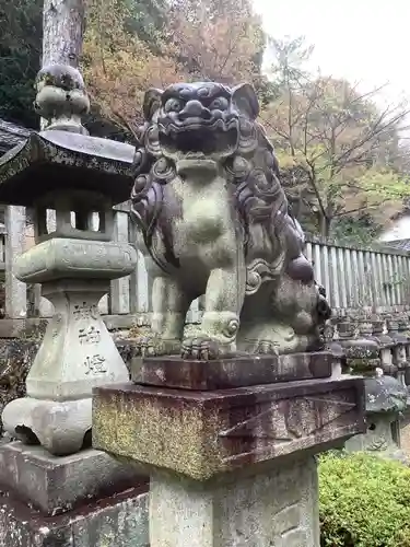 橿森神社の狛犬