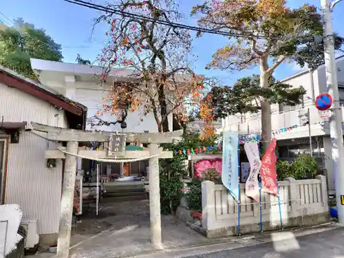 快神社の鳥居