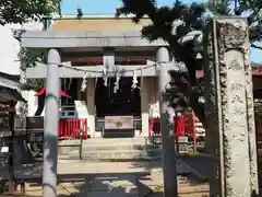 皆中稲荷神社の鳥居