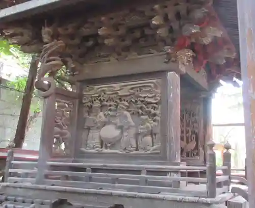 初鹿野諏訪神社の本殿