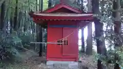 神社(名称不明)の本殿