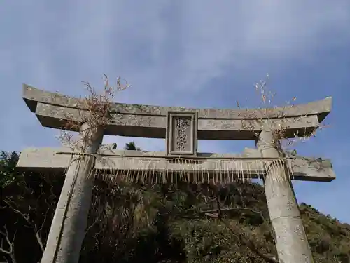 仲津宮（志賀海神社摂社）の鳥居