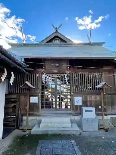 向ヶ丘八幡宮の本殿