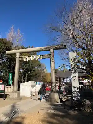 浅草神社の鳥居